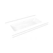 Kaldewei Cono umywalka 87x38 cm podblatowa prostokątna model 3088 biała 902406003001