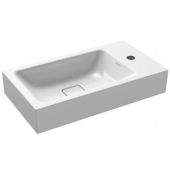 Kaldewei Cono umywalka 55x30 cm ścienna prostokątna prawa model 3073 biała 908006013001