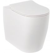 Kludi Resa R miska WC stojąca bez kołnierza ze spłukiwaniem wirowym biały połysk 23WCB0443