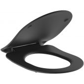 Kludi Resa R deska sedesowa wolnoopadająca czarna 23WCS39