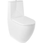 Kludi Resa D miska kompakt WC ze spłukiwaniem wirowym biały 24WCB0543