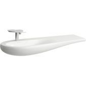 Laufen Il Bagno Alessi umywalka 120x50 cm meblowa lewa Laufen Clean Coat biała H8149734001041