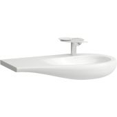 Laufen Il Bagno Alessi umywalka 90x50 cm ścienna prawa Laufen Clean Coat biała H8149764001041