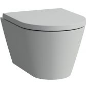 Laufen Kartell miska WC wisząca bez kołnierza szary mat H8203337590001