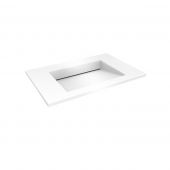 Oltens Stila umywalka 90x45 cm meblowa LavaForm biały połysk 40202000