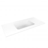 Oltens Kalla umywalka 100,2x46 cm meblowa LavaForm biały połysk 40208000