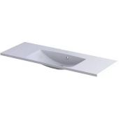 Oristo Uni umywalka 120x46,5 cm prostokątna meblowa biała UME-AM-120-92-C-BO