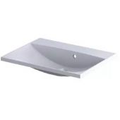 Oristo Uni umywalka 60x46,5 cm prostokątna meblowa biała UME-AM-60-92-BO