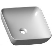 Ravak Uni 380 S Slim umywalka 38 cm nablatowa kwadratowa biała XJX01138001