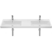 Roca Gap umywalka 140x46 cm ścienna podwójna Supraglaze biała A3270MUS00