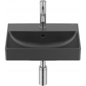 Roca Ona umywalka 45x36 cm prostokątna ścienna czarna A327682080