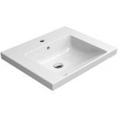 GSI Norm umywalka 60x50 cm prostokątna ścienna biała 8635111