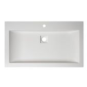 Sanplast Space Mineral umywalka prostokątna 80x47 cm Unbo-M/Space 640-290-1400-01-000