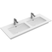 Villeroy & Boch Venticello umywalka 130x50 cm podwójna prostokątna Weiss Alpin 4111DL01