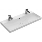 Villeroy & Boch Avento umywalka 100x47 cm prostokątna Weiss Alpin 4156A401