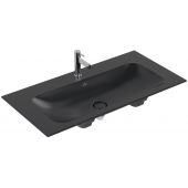 Villeroy & Boch Finion umywalka 100x50 cm prostokątna meblowa CeramicPlus Pure Black 4164A2R7