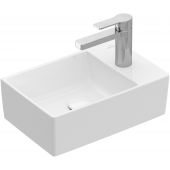 Villeroy & Boch Memento 2.0 umywalka 40x26 cm nablatowa prostokątna Weiss Alpin 43234G01