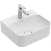 Villeroy & Boch Finion umywalka 43x39 cm prostokątna CeramicPlus Weiss Alpin 43644LR1