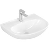 Villeroy & Boch O.Novo umywalka 55x44 cm półokrągła ścienna biała 4A4056R1