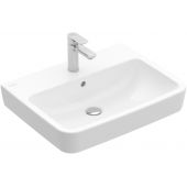 Villeroy & Boch O.Novo umywalka 65x46 cm częściowo wpuszczana prostokątna Weiss Alpin 4A41KGR1