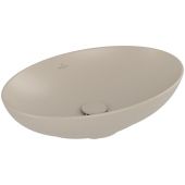 Villeroy & Boch Loop & Friends umywalka 56x38 cm nablatowa owalna CeramicPlus Almond 4A4701AM