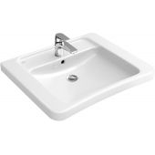 Villeroy & Boch Vita umywalka 65x55 cm prostokątna dla niepełnosprawnych biała 51786701