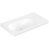 Villeroy & Boch Skyla umywalka 80x46 cm prostokątna meblowa lewa Weiss Alpin 5A52L401
