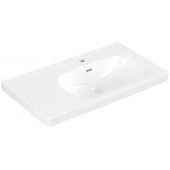 Villeroy & Boch Skyla umywalka 80x46 cm prostokątna meblowa prawa Weiss Alpin 5A52R101