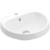 Villeroy & Boch Architectura umywalka 45 cm wpuszczana okrągła CeramicPlus Weiss Alpin 5A6545R1