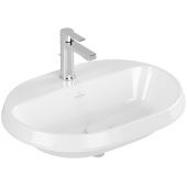 Villeroy & Boch Architectura umywalka 60x45 cm wpuszczana owalna Weiss Alpin 5A666101