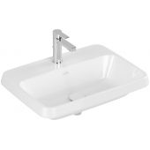 Villeroy & Boch Architectura umywalka 60x45 cm wpuszczana prostokątna Weiss Alpin 5A676101