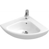 Villeroy & Boch O.Novo Compact umywalka 41,5 cm narożna Weiss Alpin 73274001