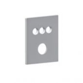 Kronenbach Smart Push rozeta baterii wannowo-prysznicowej chrom KBZPIA144CR