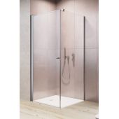 Radaway Eos KDJ I kabina prysznicowa 100x100 cm kwadratowa lewa chrom/szkło przezroczyste 137523-01-01L