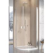 Radaway Nes PDD I kabina prysznicowa część lewa 80x80 cm półokrągła 10020080-01-01L