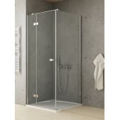 New Trendy Reflexa kabina prysznicowa 120x90 cm prostokątna lewa chrom/szkło przezroczyste EXK-5154