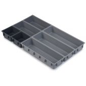 Joseph Joseph Drawer Blox organizer do szafki modułowy siedmioelementowy szary 85199