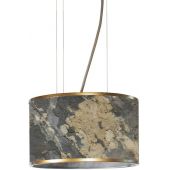 Abigali Marble Stone lampa wisząca 1x40W marmur/złota MPLR-6631-601