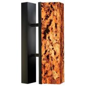 Abigali Marble Stone kinkiet 1x6W LED brązowy/czarny MWLS-6616-606R