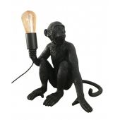 Abruzzo Monkey lampa stołowa 1x40 W czarna ABR-KARD4-C