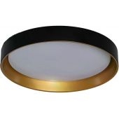 Abruzzo Royal Roma plafon 1x31W LED czarny/złoty ABR-PLR-C-30W-CCT