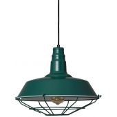 Abruzzo Retro lampa wisząca 1x40 W zielona ABR-RRP-Z-E27