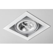 Aqform Squares lampa do zabudowy 1x50W biała struktura 35011-0000-U8-PH-13