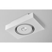 Aqform Sleek lampa do zabudowy 1x6W czarna struktura 40210-L930-F1-00-12