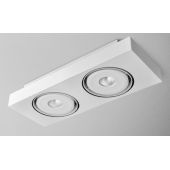 Aqform Sleek lampa do zabudowy 2x12W czarna struktura 40212-L930-F1-00-12