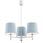 Argon Bolzano lampa wisząca 3x15W błękitny/chrom 1383