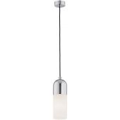 Argon Burgos lampa wisząca 1x15W opal mat/chrom 4211