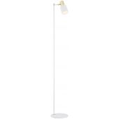 Argon Doria lampa stojąca 1x15W biały/mosiądz 4258