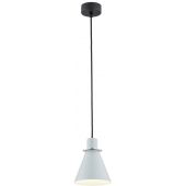 Argon Beverly lampa wisząca 1x15W błękitny mat/chrom 4683