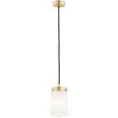 Argon Pasadena lampa wisząca 1x15W opal mat/mosiądz 8004